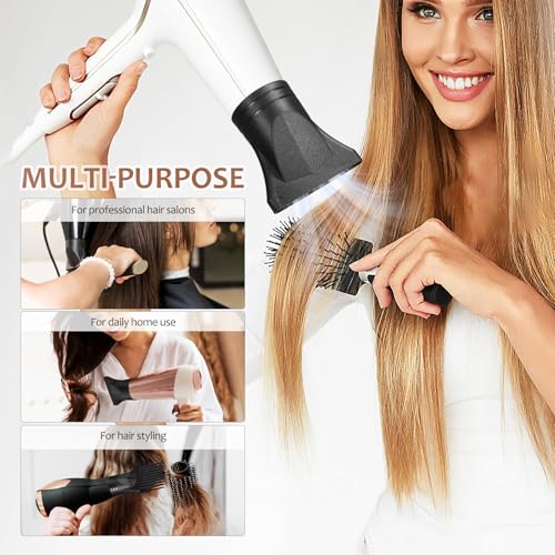 minkissy 2pcs Blow Dryer Attachment Nozzle Hair Dryer Pick Attachment Universal Hair Diffuser Attachment Hair Dryer Nozzle Combs Accessories Hair Styling Tool - Image 8