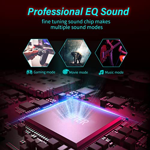 Image of Edifier G2000 32W PC Gaming Computer Speakers for Laptop Mac Desktop Computer Woofer Speakers Bluetooth USB 3.5mm AUX Inputs RGB Lights Multimedia Speakers Red