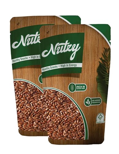 Image of Nutzy Premium Seeds (Flax Seeds, 400g)