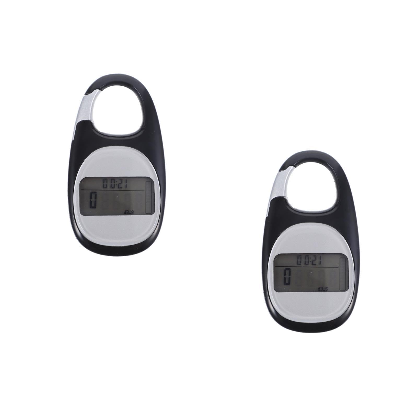 Toddmomy podómetro mostrador rastreador Digital Contador de Pasos oscilantes encimera contadores de Pasos Contador de Pasos Sencillo para Caminar Abdominales Color Aleatorio