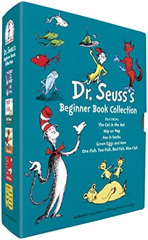 Dr. Seuss's Beginner Book Collection (Cat in the Hat, One Fish Two Fish, Green Eggs and Ham, Hop on Pop, Fox in Socks)
