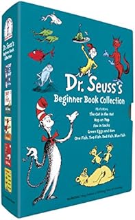 Dr. Seuss's Beginner Book Collection (Cat in the Hat, One Fish Two Fish, Green Eggs and Ham, Hop on Pop, Fox in Socks)