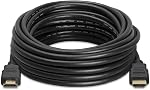 Cmple - Ultra Thin HDMI Cable 10 Feet High Speed 4k@60Hz Slim Flexible HDMI 2.0 Type-A Male to Male Cord Ethernet, ARC, 3D, 4k, 2k, 1080p - Black