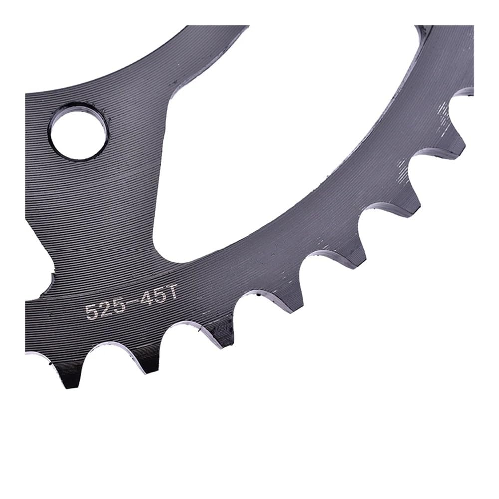 strony 525 16T 45T motocyklowe przednie lub tylne koła łańcuchowe stalowe koło zębate pasuje do YA MT-09 MT09 MT-07 MT07 XSR700 XSR900 T 2023 2024(Front Rear 16T 45T)
