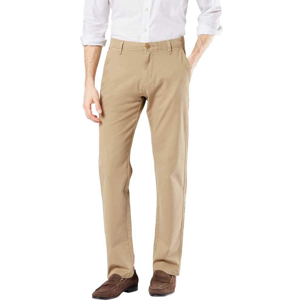Dockers Męskie klasyczne spodnie Smart 360 Flex Ultimate Slim Fit Chino Pantolon