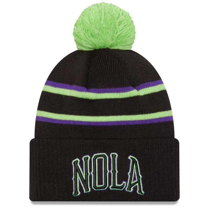 Bonnet NBA New Orleans Pelicans 23 New Era pour le froid urbain