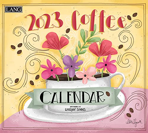 Langcoffee2023wallcalendar  Urban Country Home Decor Lang coffee 2023 wall calendar  urban country home decor