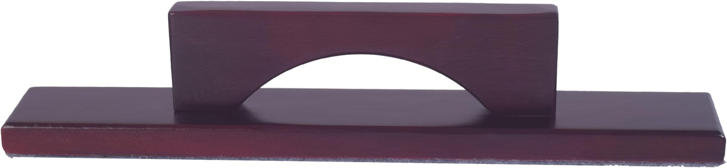 Shuffleboard Brush, Dark Cherry Finish