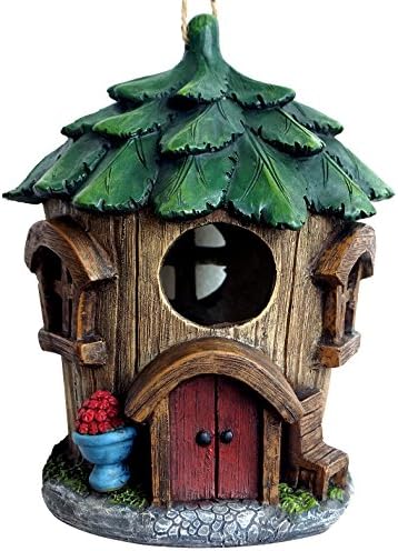 The Bright Tree House 9" Birdhouse - Quaint Woodsy House