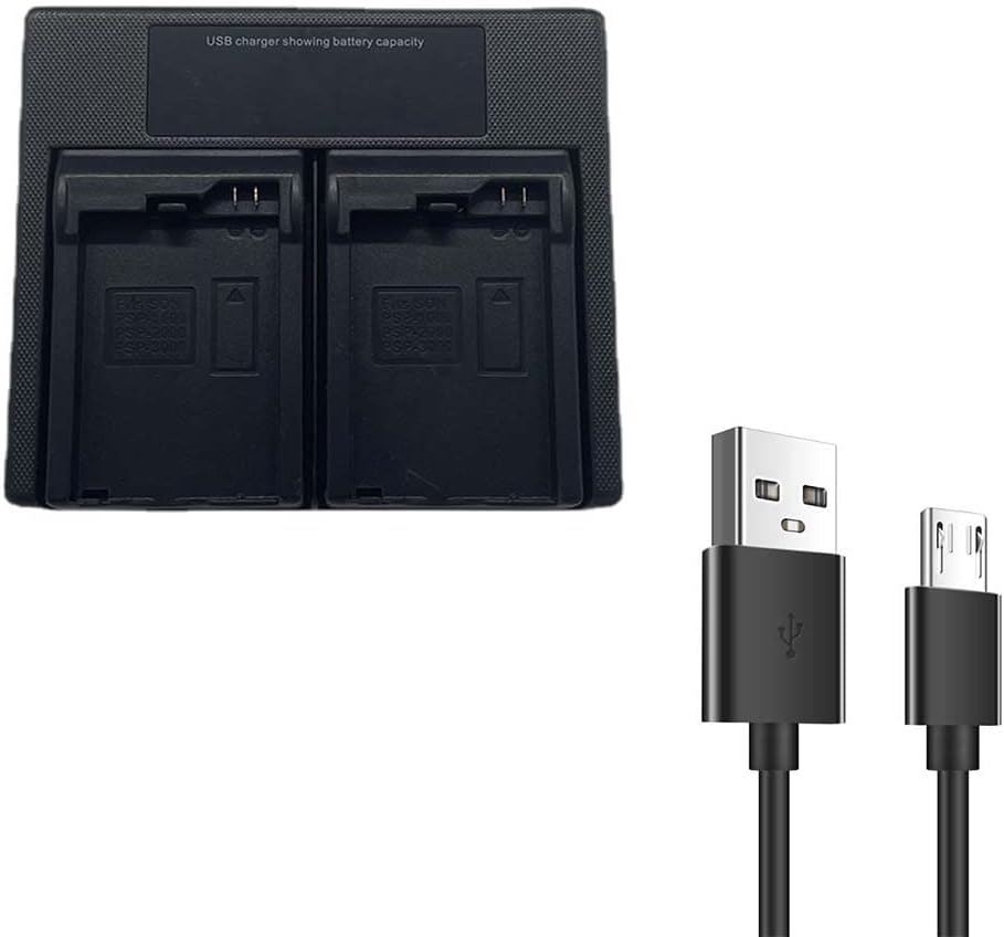 Black New Dual Battery Charger for Sony PSP 1000 2000 3000 Us Universal PS110