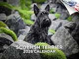 2025 2026 Scottish Terrier Calendar - Dog Breed Monthly Wall Calendar - 12" x 18" Open - Thick No-Bleed Paper - Giftable - Academic Teacher's Planner Calendar Organizing & Planning - Made in USA