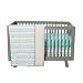 Trend Lab Seashore Waves 3 Piece Crib Bedding Set, Teal