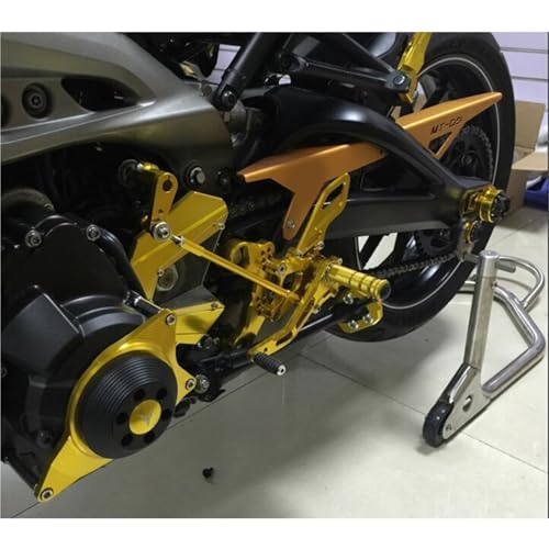 Commandes reculées réglables pour Yamaha MT09 et FZ09 de 2017 à 2020