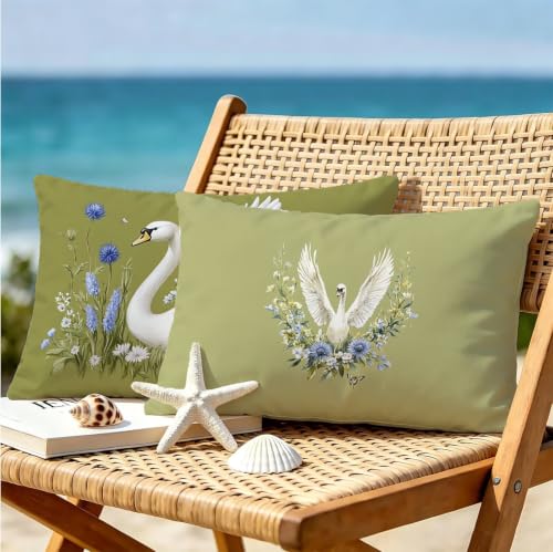 Coussin extérieur imperméable en lin moutarde, finitions haut de gamme pour canapé et lit