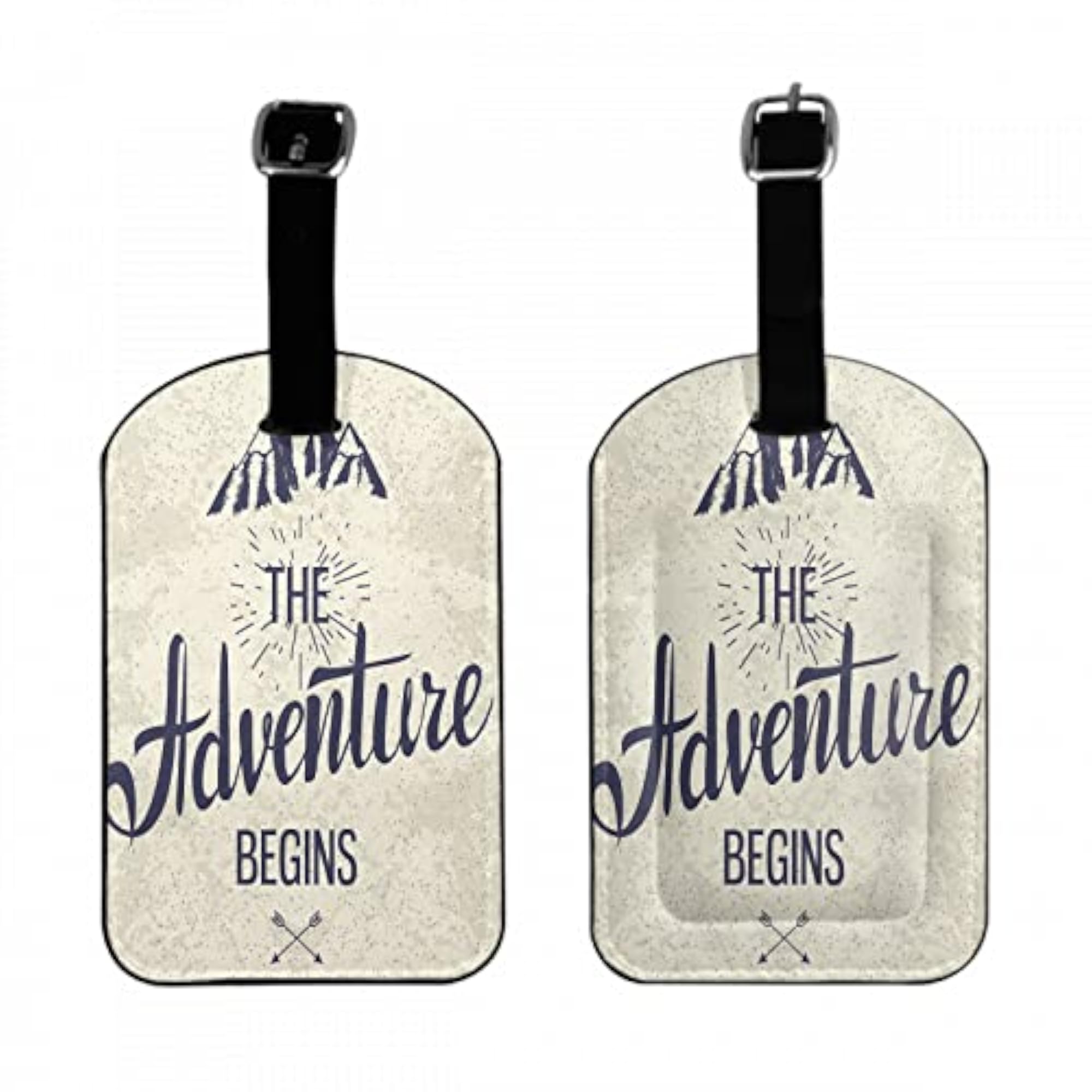 Inspirational Quotes Travel Baggage Bag Tags, Mountain Luggage Tags