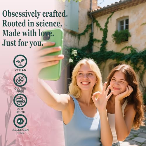 Image of Feminine Balance & Hormone Support Capsules - Vaginal & Urinary Wellness, Healthy Flora, Hormone Health, Energy Vitality - LactoSpore, Cranberry, Pineapple & Primal Organ Blend, 30 Count