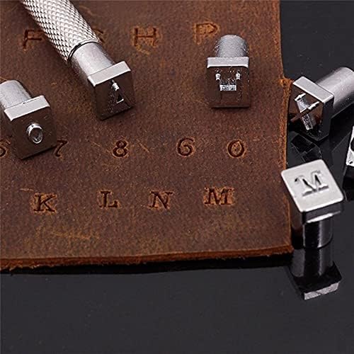26pcs Alphabet Leather Stamping Printing Punch Tools 26 English Letters Metal Stamp Set Leather Tools Leather Craft - (Color: 3.3mm)
