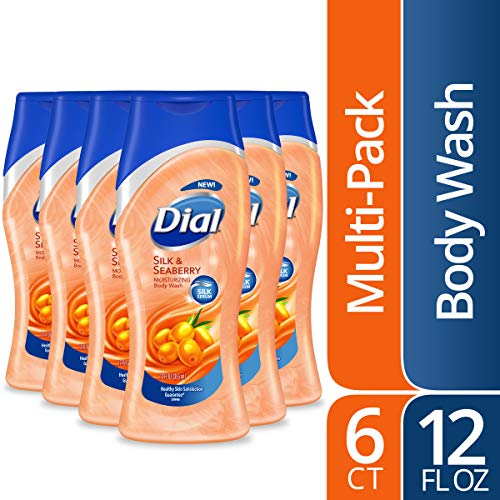 Dial Body Wash, Silk & Seaberry, 12 Ounce (Pack of 6) - //coolthings.us