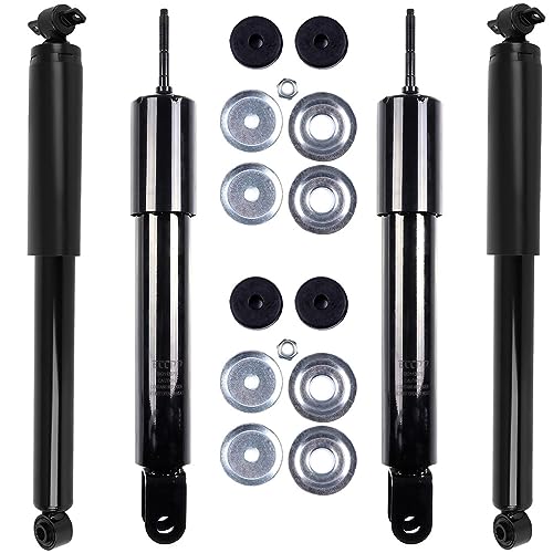 ECCPP shock absorbers shock Struts for 2006-2010 for Hummer H3 shock Struts for 555049 911527 555050 911528 Front and Rear Shocks