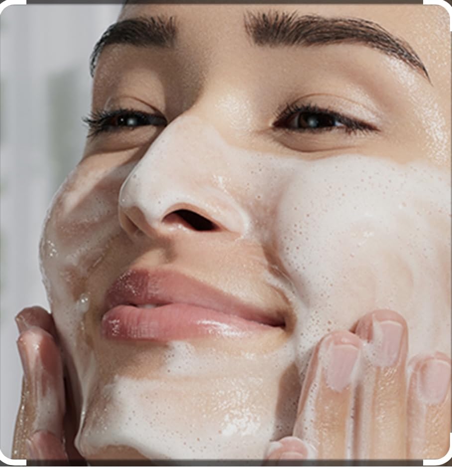 BONNY HILL Rice Foam Cleanser, Clarifying and Daily Brightening with Niacinamide, 250ml/8.45 fl oz, Korean Skincare - Image 4