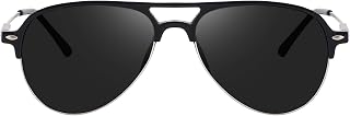 Peter Jones Black Small Aviator UV/UB Protected Sunglasses for Kids/Adults (SG3909B) Price In India