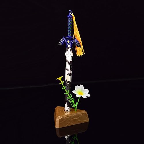 Miniatura 3 de Superbuybox Figura de acción Sheild, colección de juegos, decoración de escritorio, habitación, mochila, colgante de regalo (espada maestra de