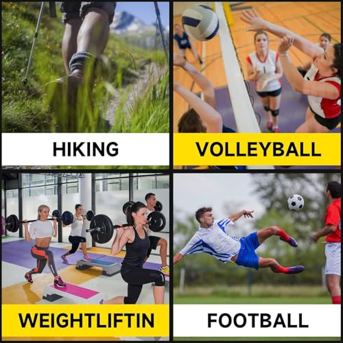 Image of CKeep Athletic Tape, Original Cotton Waterproof Sports Tape 4 Packs, Black | Very Sturdy No Glue Residue Wrist Ankle Tape for Climbing, Boxing, Athletes, Baseball Bats, Strains, Sprains, Injuries