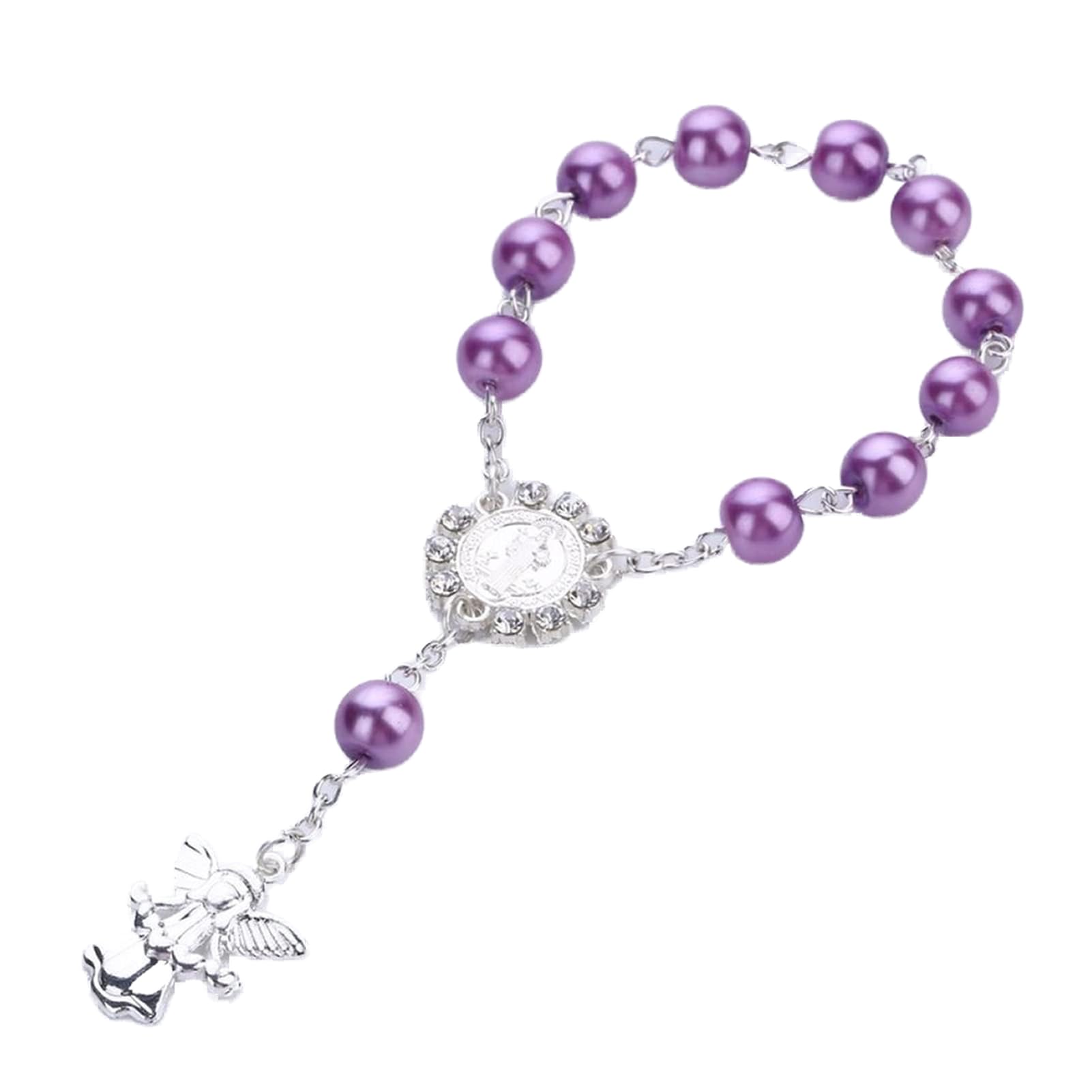 Pulseras azul oscuro y perla blanca para conectar con tu esencia 2