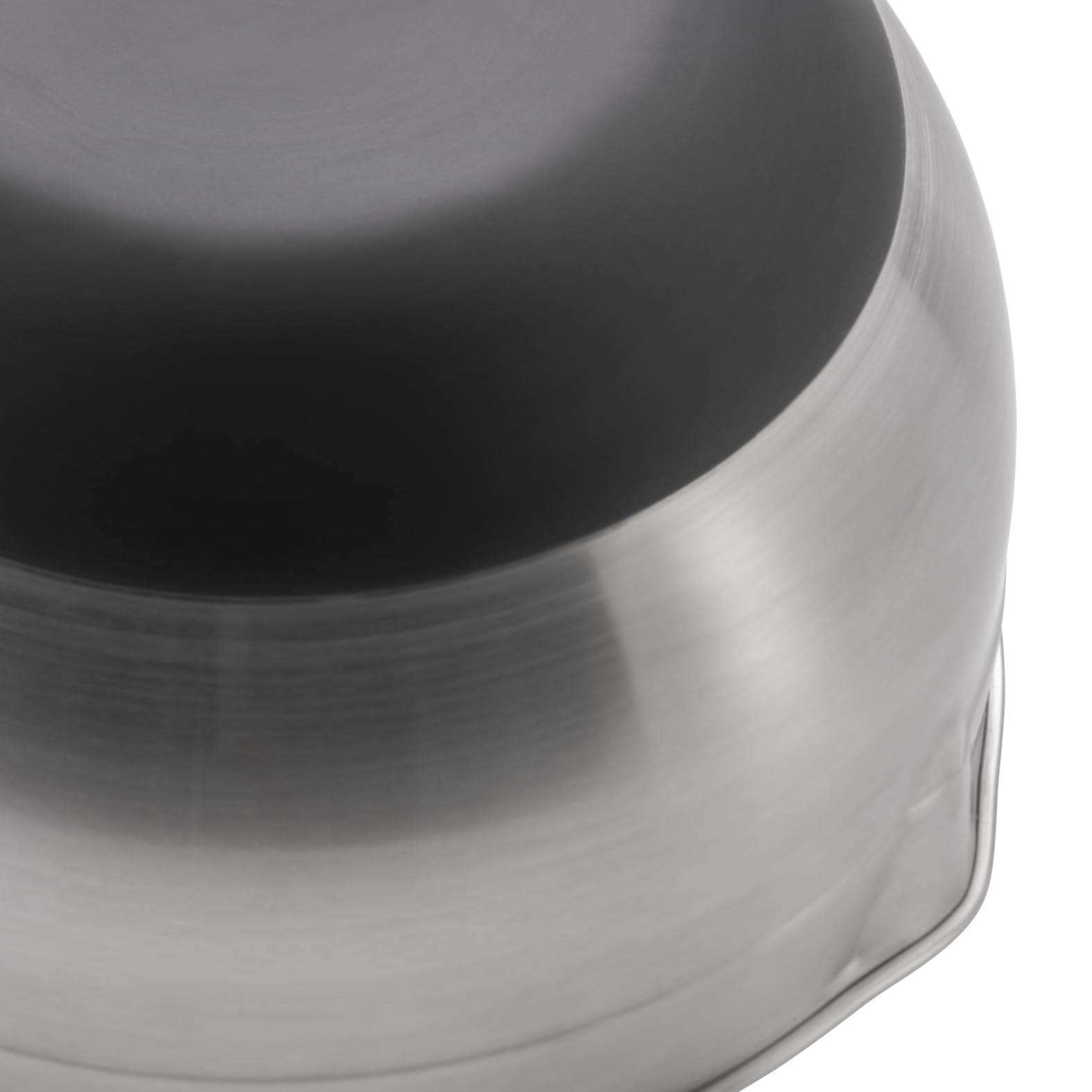 WMF Gourmet - Cuenco de Cocina 24 cm, Bol para Mezclar 5L con Base de Silicona, Acero Inoxidable Cromargan, Apto para Lavavajillas