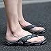 Flops Toe Fashion Massage Slippers Summer Beach Bathroom Flip Shoes Open Men's Men's Slipper Slippers for Men Grey