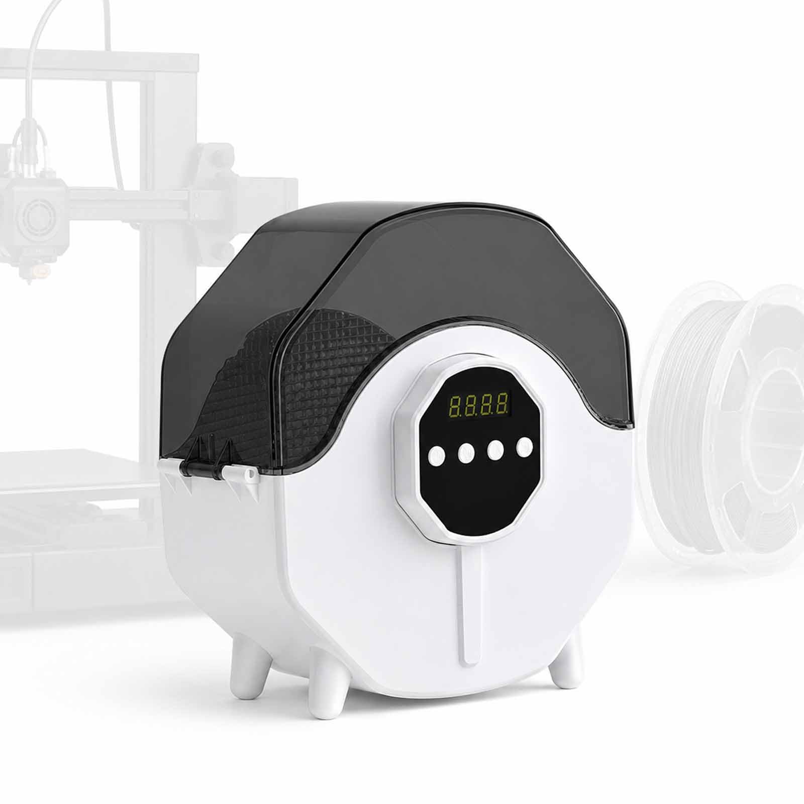 Deshidratador De Filamento Para Impresora 3d, Caja Secadora De Filamento Para Bobina De 1 Kg, Secado Durante La Impresión, 35–70 °c, Para Pla, Abs, Petg, Pva, Pa Y Pc De 1,75/2,85/3,0 Mm