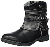 s.Oliver Mädchen 45402 Stiefel, Schwarz (Black), 33 EU