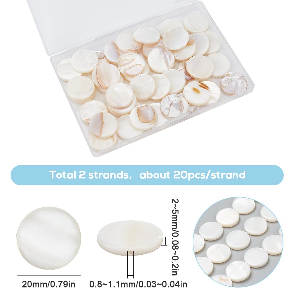 NBEADS 96 Perline Di Conchiglia Naturale Madreperla Bianca – Forme Stella Cuore Luna Farfalla – Per Gioielli Fai Da Te