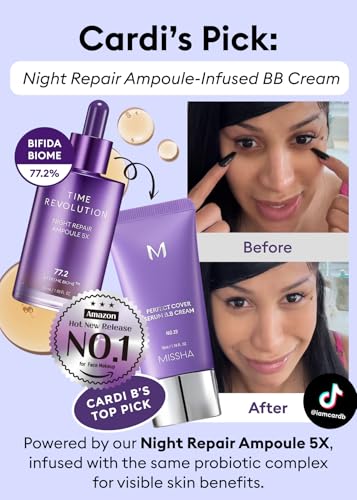 Missha Time Revolution Night Repair Ampoule Trattamento Notte Intensivo Effetto Antirughe 50 Ml - 4