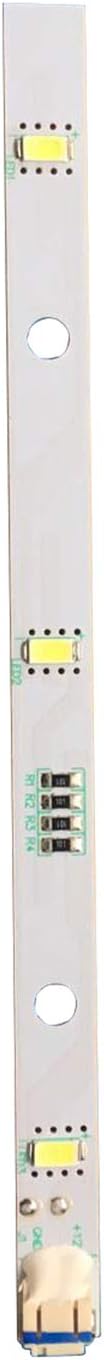LICHIFIT LED Light Bar Strip & Cover for RONGSHENG/HISENSE Refrigerator LED Light E349766 MDDZ-162A 1629348 DC12V 2W