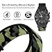 Imagen de WOCCI 18mm Ajustable Nylon Correa de Reloj para Hombre y Mujer