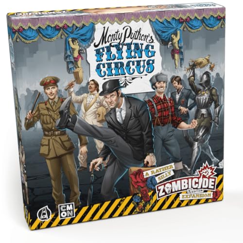 CMON | Zombicide Segunda Edición: Monty Python Character Pack | Expansión De Personajes | A Partir de 14 Años | De 1 a 6 Jugadores | 60 Minutos por Partida | Multilenguaje (Incluye Español)