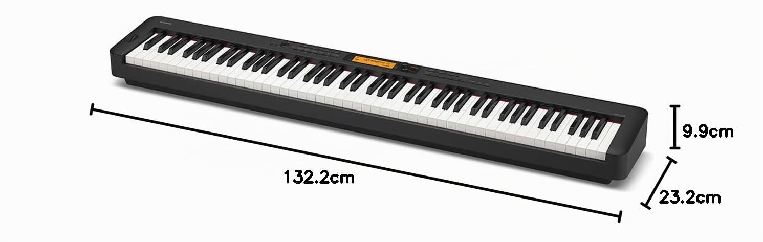 Casio Piano Digitale - CDP-S350BK