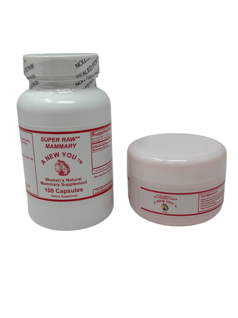 Breast Enlargement For Men, Super Raw Mammary And Ultra Breast Cream Pack.