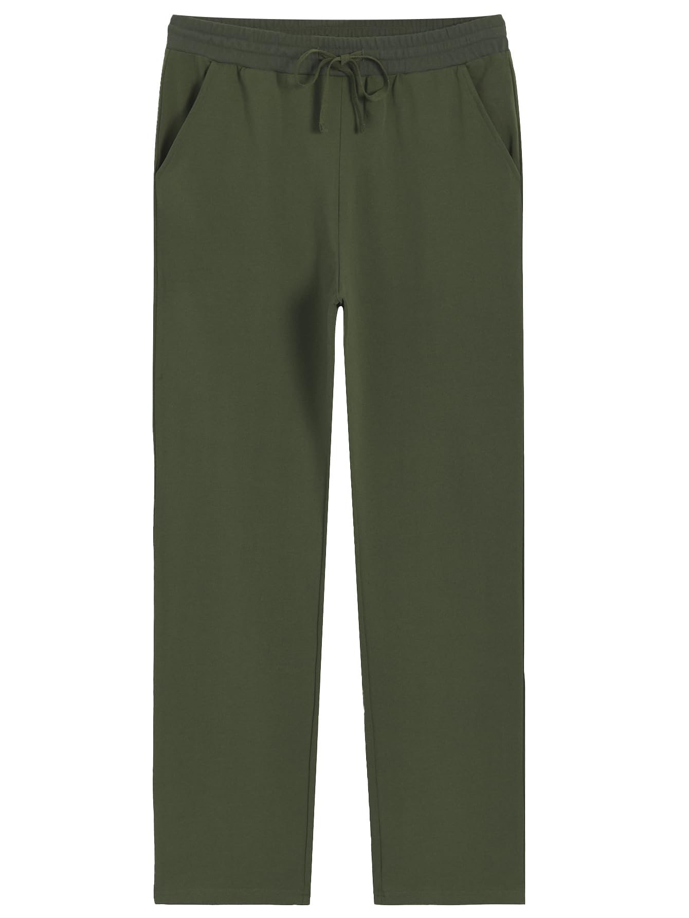 Weintee Men's 34" Inseam Tall Cotton Sweatpants with Pockets