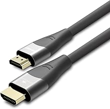 Zebronics HAA3021 HDMI Cable 2.1 with eARC & CEC, 8K @ 60Hz, 4K @ 120Hz, UHD Resolution, 3 Mtr (9.8ft), 48 Gbps Transmission, Ultra High Speed, Supports Dolby DTS 3D, Gold Plated, Male-to-Male