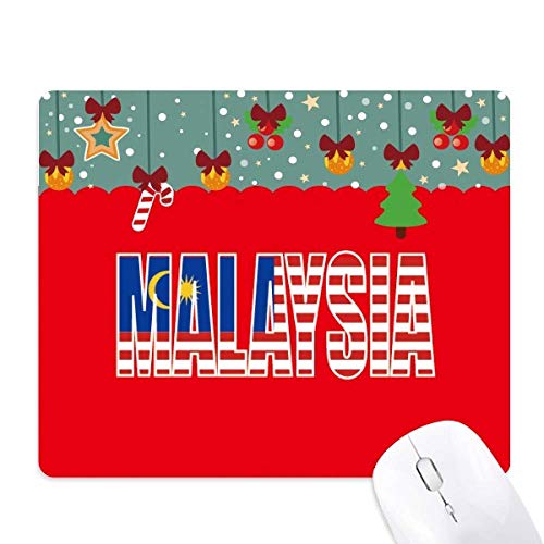 Tapis de souris motif drapeau Malaisie id&eacute;e cadeau original