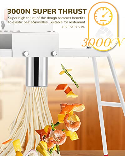 Moonshan Electric Family Noodle Maker Steel Pasta And Noodle Maker 17S Fast Making Automatic Paste Machine #TOP2