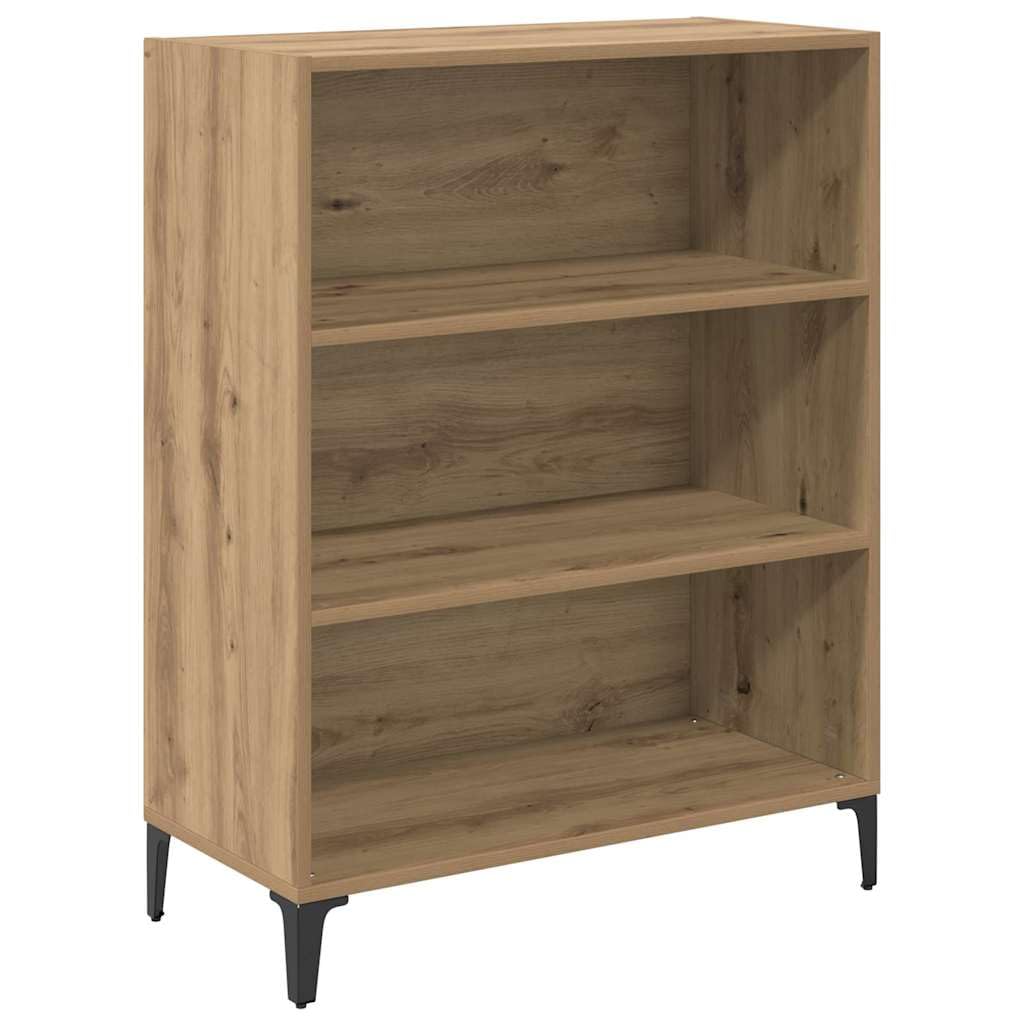 Buffet avec fixation murale en bois d'aspect bois recyclé - Armoire d'appoint pratique avec espace de rangement, buffet et armoire murale aspect bois vieilli en bois