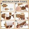 Motipuns 3D Western Covered Wagon Craft Kit Kids Toy Wagon for Vbs Vacation Bible School Supplies Decoration Craft Kits and Activities for Children(24 Pcs) #3