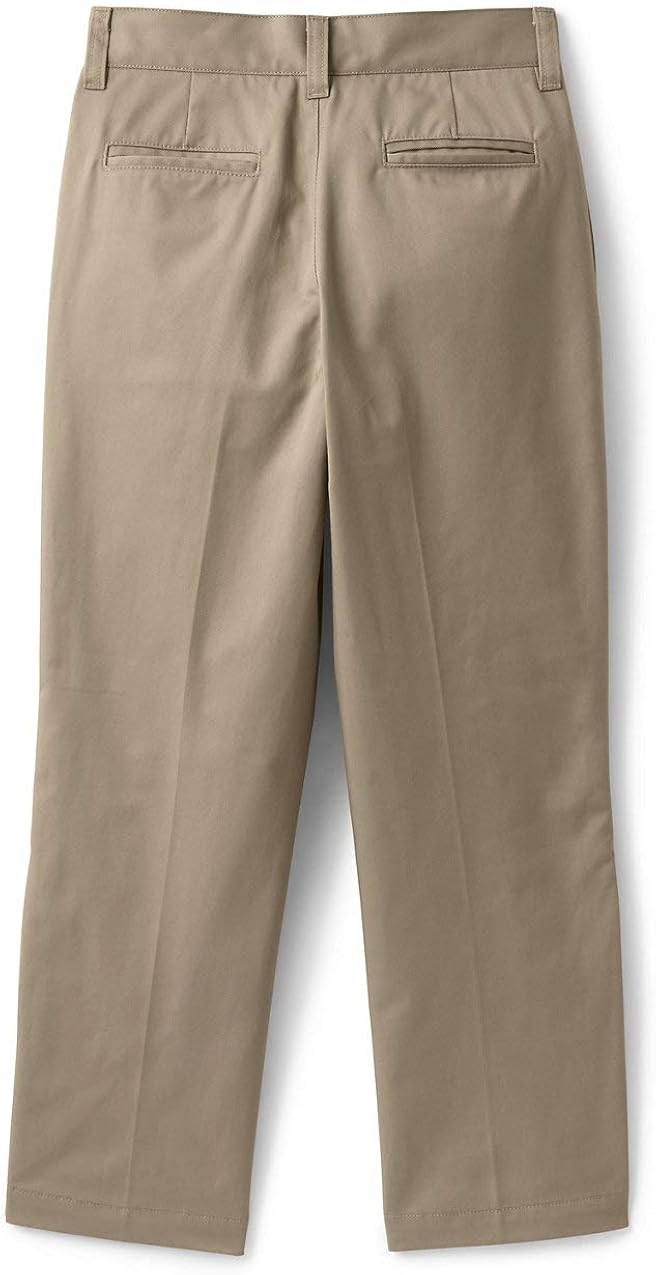 Lands' End School Uniform Boys Adaptive Blend Iron Knee Chino Pants: Clothing, Shoes & Jewelry