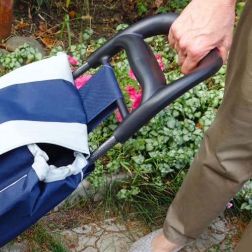 Mango ergonómico de plástico resistente para carrito de compras, evita fatiga en manos 6