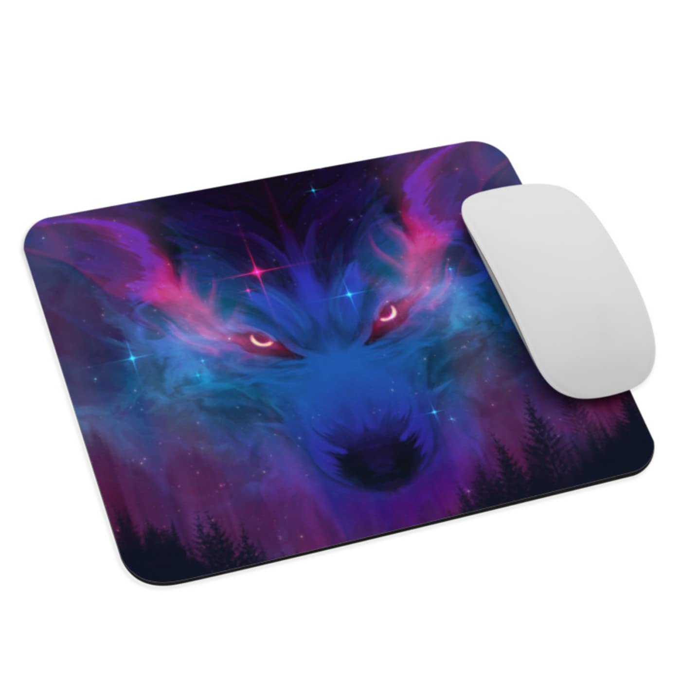 Aurora Canis Wolf Art Mice Mouse Pad Mat Pad Computer PC Accessories