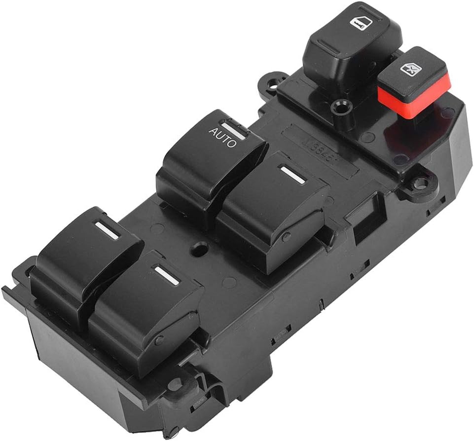 Power Window Switch, 35750-SWA-K01 Window Master Control Switch Replacement for Honda CRV 2.4L L4 2007-2011 35750-SWA-K01