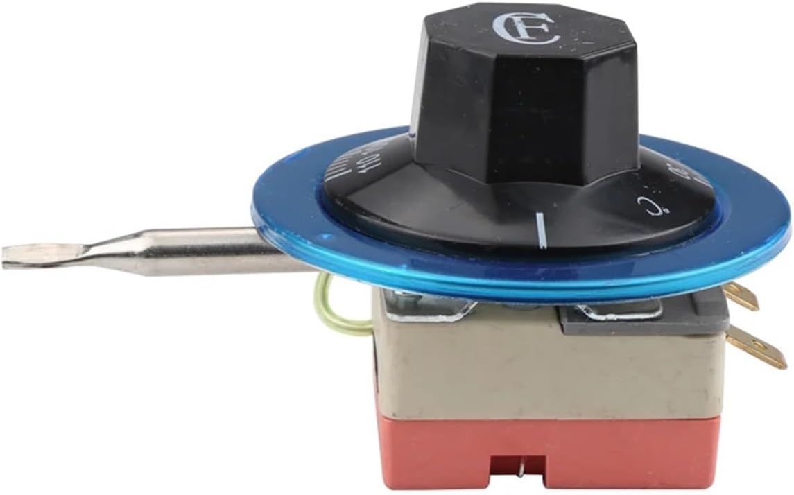 1PCS Temperature Capillary Thermostat 30-110 Celsius Degree Adjustable 2-pin Temperature Rotary Switch Controller AC 220V 16A
